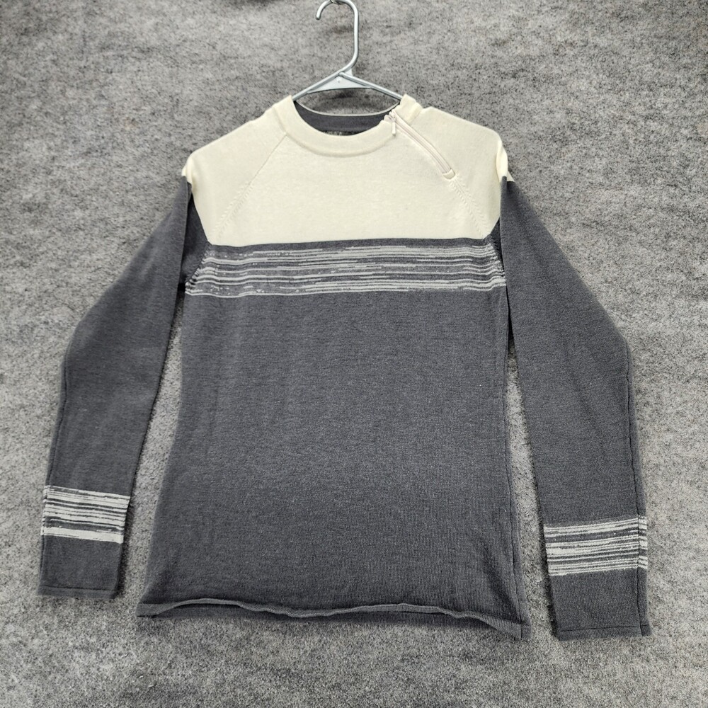 prAna Sweater Womens Small Long Sleeve Gray